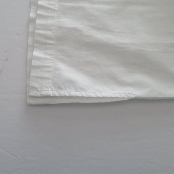 🎉HP🎉Eileen Fisher-Organic Cotton Classic Collar Long Shirt, White, Med., NWOT - Picture 8 of 10